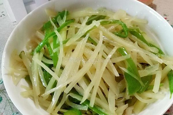 青椒土豆丝的做法图解6