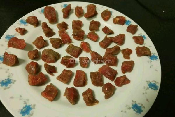 微波炉牛肉干的做法图解3