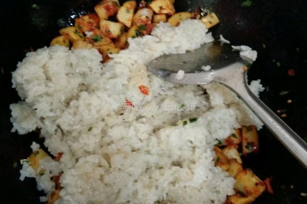 糯米土豆盖饭的做法图解5