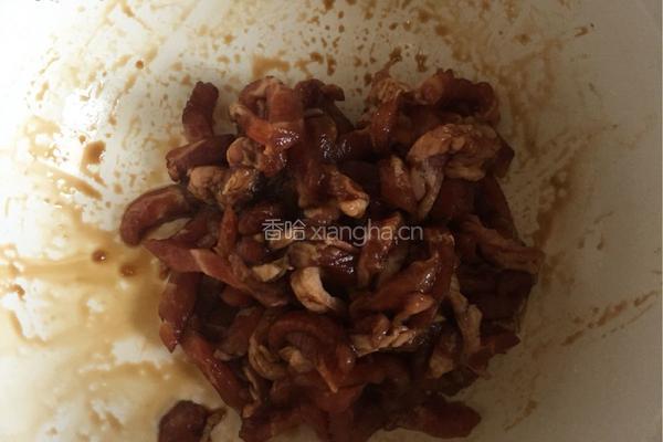 肉丝炒面的做法图解4