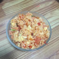 番茄鸡蛋炒饭的做法[图]