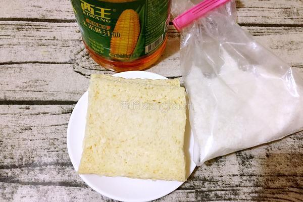 烤土司片的做法图解1