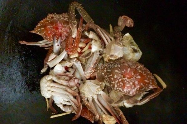 香辣蟹的做法图解5