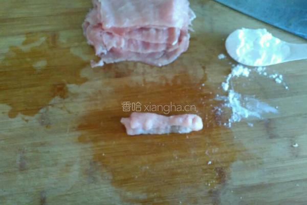 酸黄瓜肉卷的做法图解5