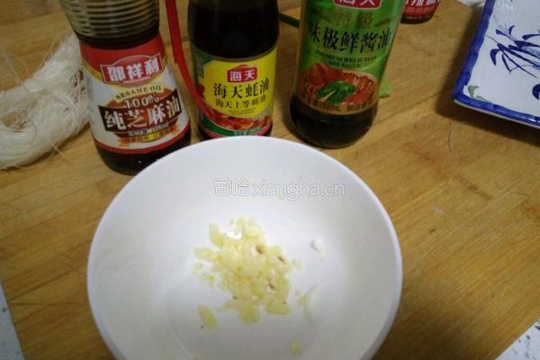 凉拌粉丝金针菇的做法图解6