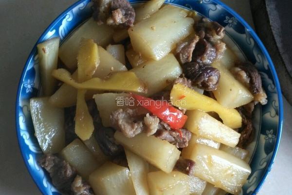 萝卜炖牛腩的做法图解11