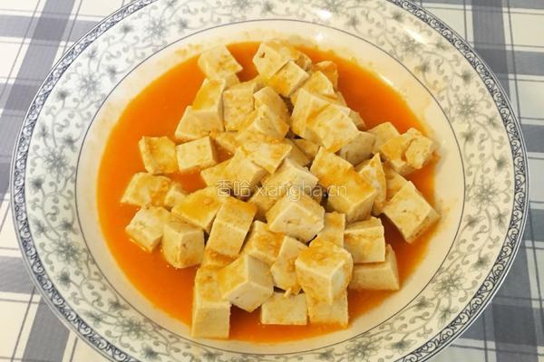 蟹黄豆腐的做法图解6