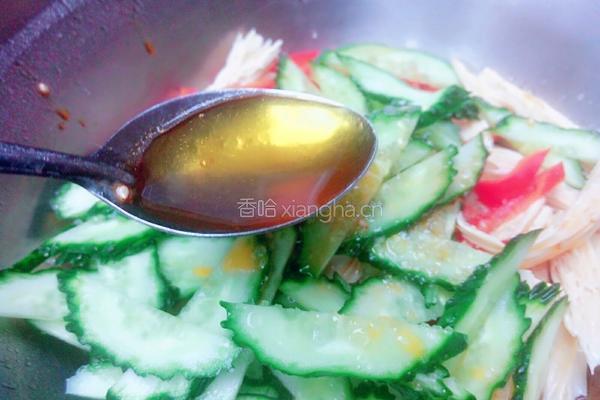 红油腐竹的做法图解10