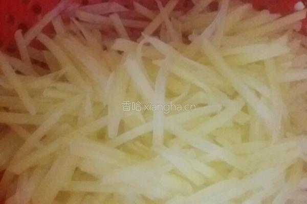 炒土豆丝的做法图解6