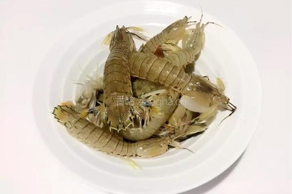 清蒸皮皮虾的做法图解1