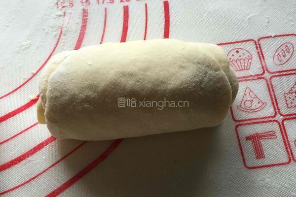 心形玫瑰花面包的做法图解6