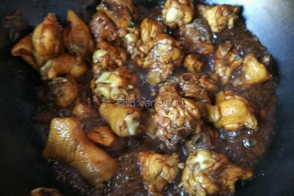 土豆豆角炖鸡块的做法图解4