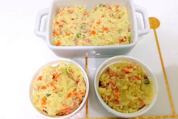 芝士焗土豆泥的做法图解6