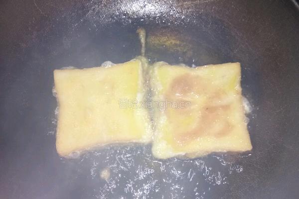 煎面包片的做法图解4