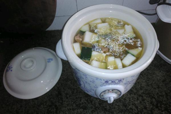 冬瓜淮山炖老鸭的做法图解8