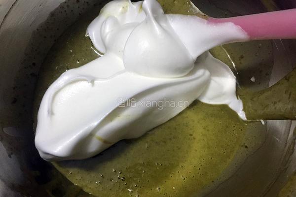 抹茶戚风蛋糕～八寸的做法图解14