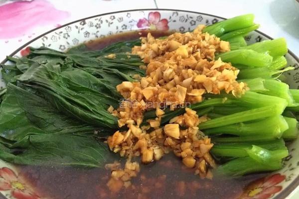 白灼菜心
