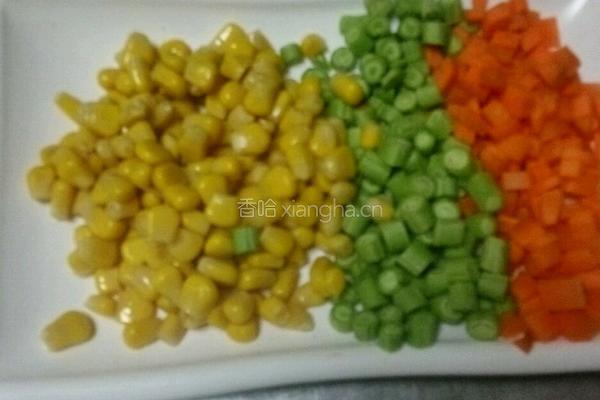 吉祥三宝(石榴 玉米 红萝卜)的做法图解4
