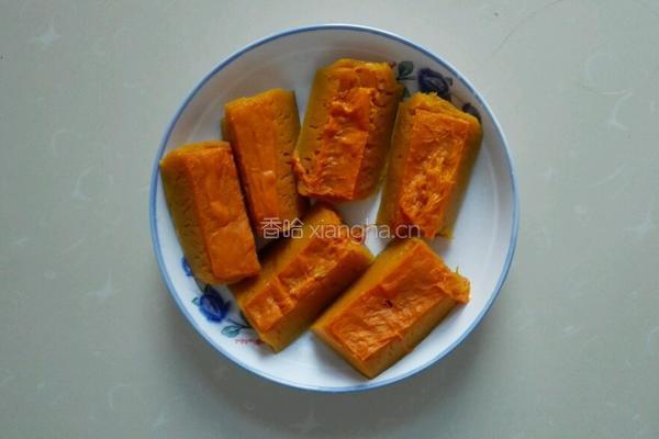 南瓜发糕的做法图解1