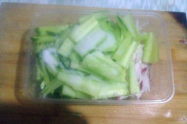 凉拌酸辣三丝的做法图解9