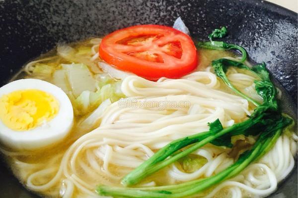 鸡汤面的做法图解4