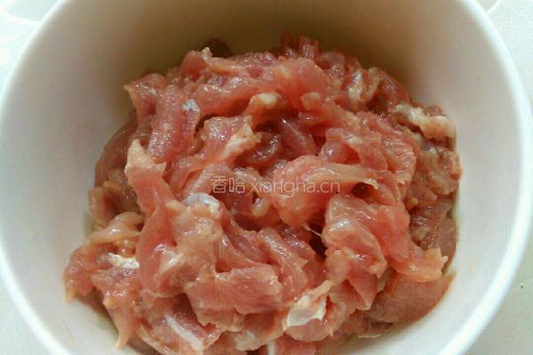 土豆丝炒肉的做法图解4