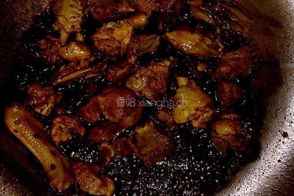 鸭子炆年糕的做法图解8