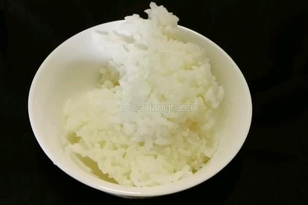青菜泡饭的做法图解1