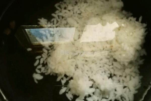 青菜泡饭的做法图解4