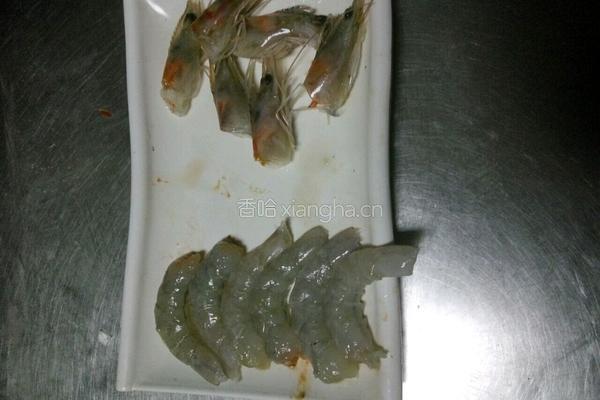 青瓜大虾的做法图解4