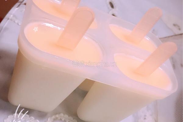 蜂蜜柚子牛奶冰棒