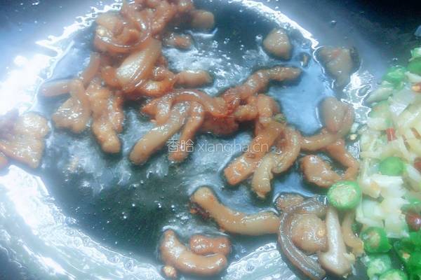 黄花菜炒粉丝的做法图解5