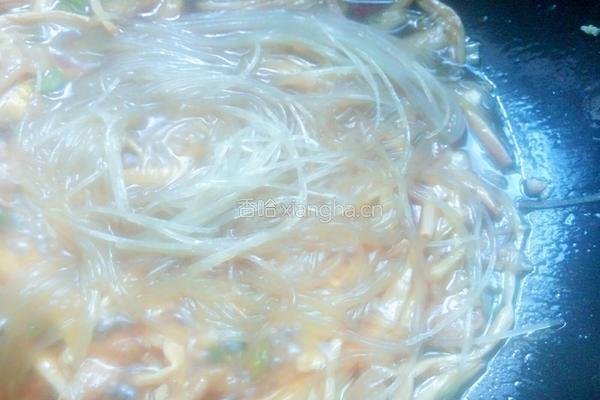 黄花菜炒粉丝的做法图解8