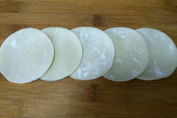 玫瑰饺子的做法图解4