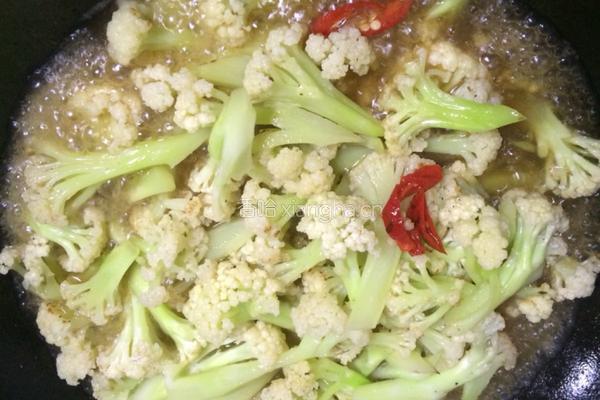 白玉花菜的做法图解3