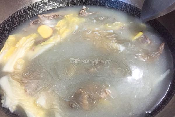 老鸭粉丝汤的做法图解11