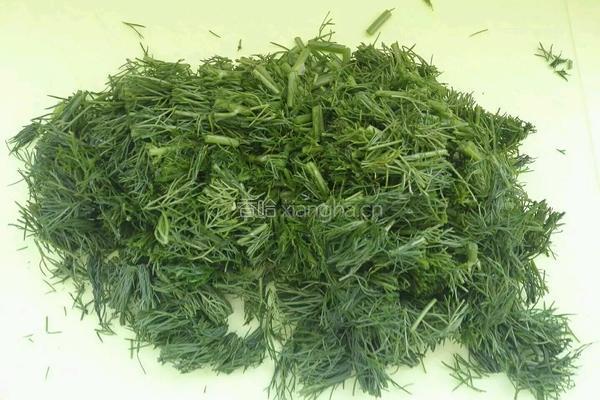 杏仁拌茴香的做法图解4