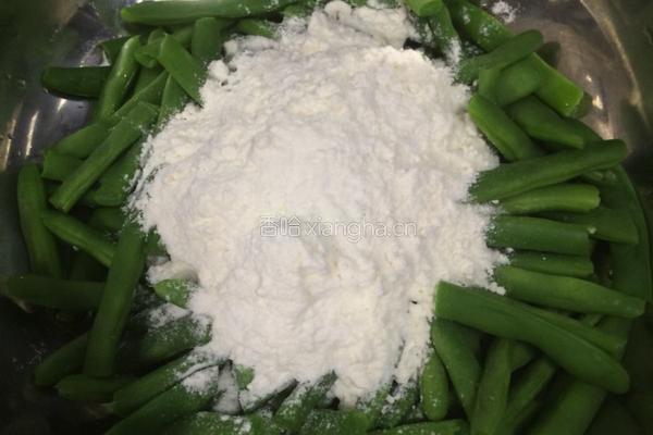椒盐四季豆的做法图解4