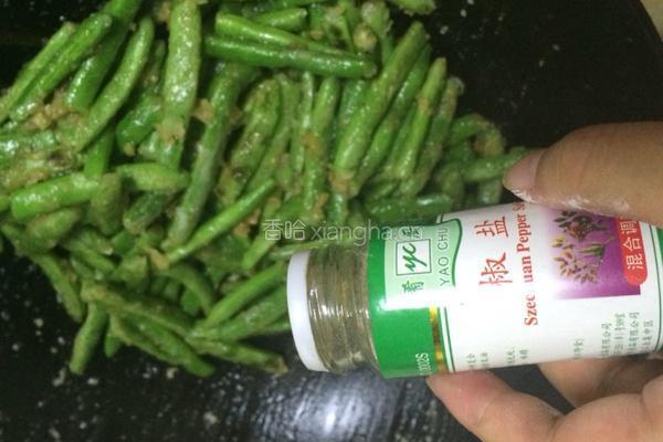 椒盐四季豆的做法图解7
