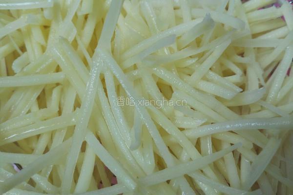 酸辣土豆丝的做法图解3