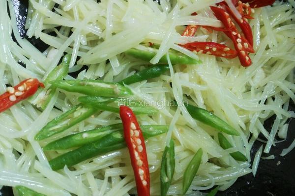 酸辣土豆丝的做法图解8