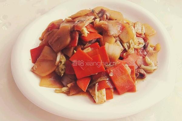 炒三片的做法图解11