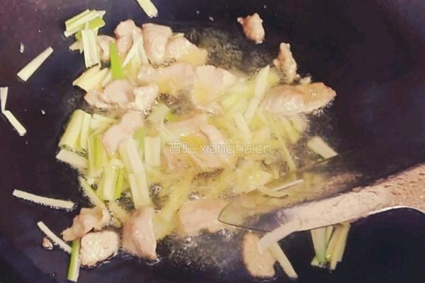 炒三片的做法图解5