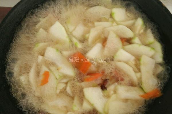 冬瓜羊肉汤的做法图解4