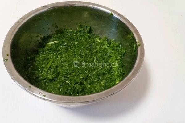 菠菜饼的做法图解3