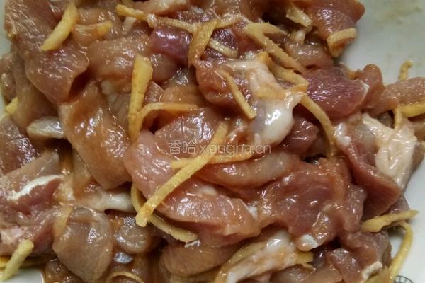 农家小炒肉的做法图解4