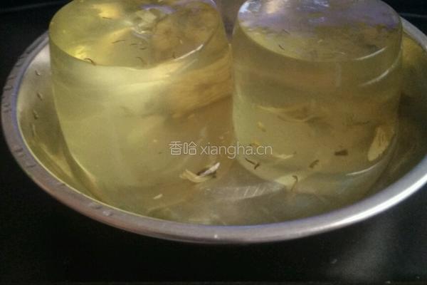 菊花味果冻