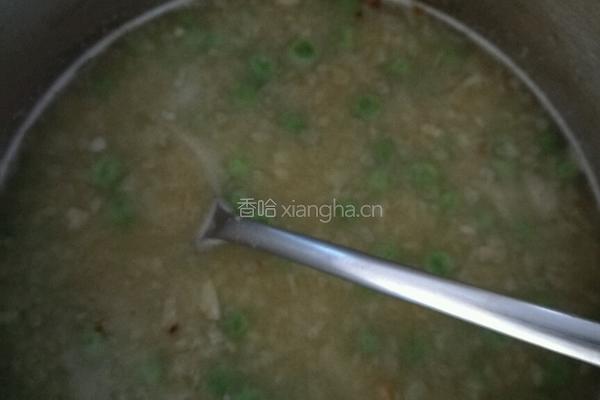 豌豆奶油浓汤的做法图解6