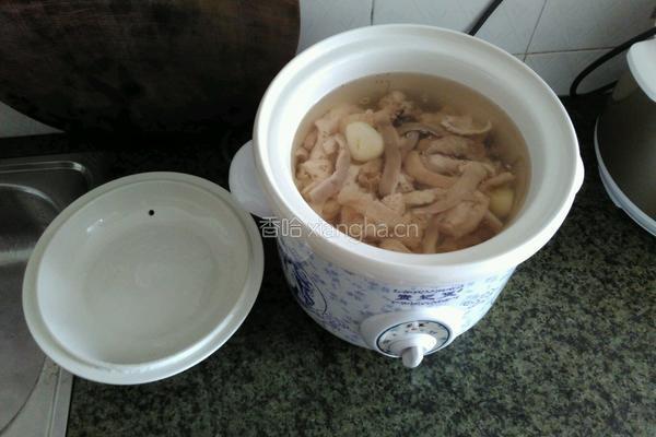 胡椒猪肚煲老鸡的做法图解8