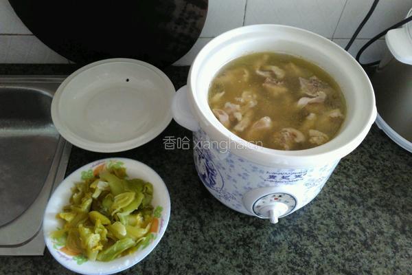 胡椒猪肚煲老鸡的做法图解10